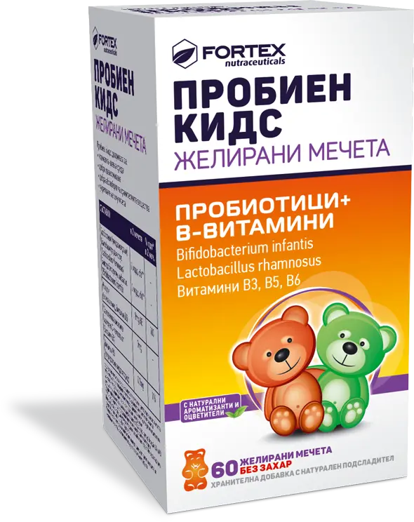 FORTEX PROBIEN KIDS желирани мечета x 60