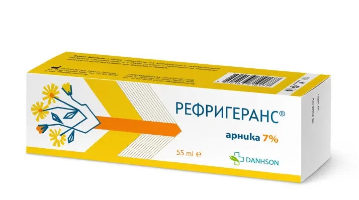 Refrigerans-Arnica-web-2-1.webp Рефригеранс Арника 7% гел 55 мл ДАНСОН - Image 1