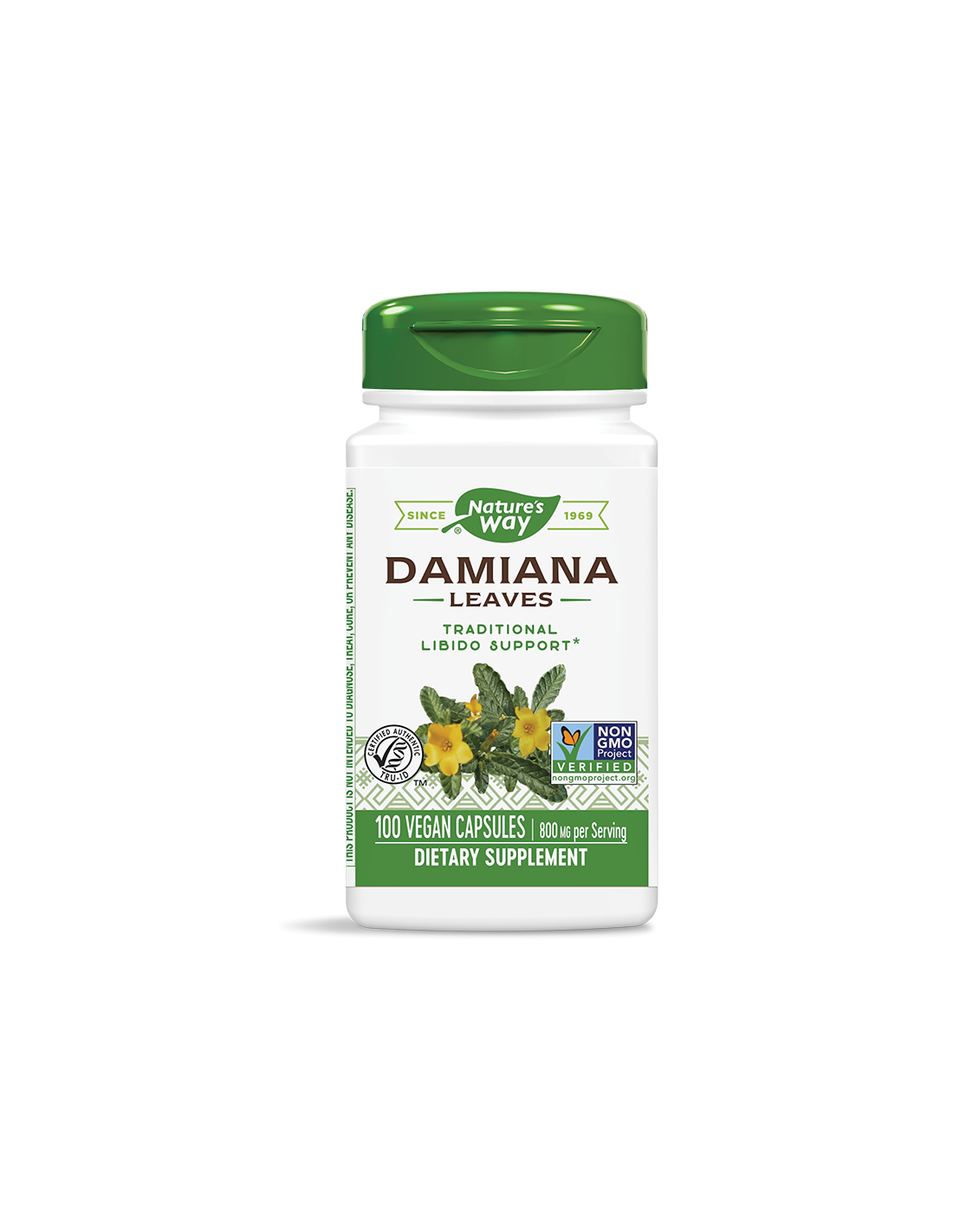 Natures Way Дамиана (лист) 400 mg х 100 капсули Nature’s Way