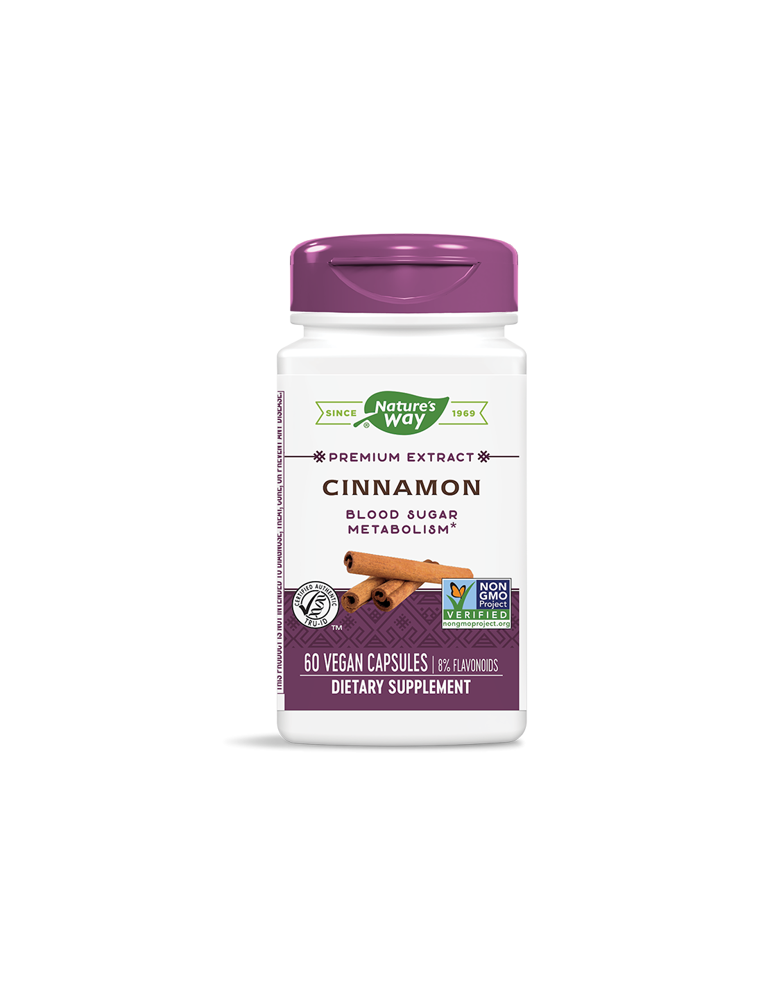 kanela-400-mg.png Natures Way Канела 500 mg х 60 капсули - Image 1