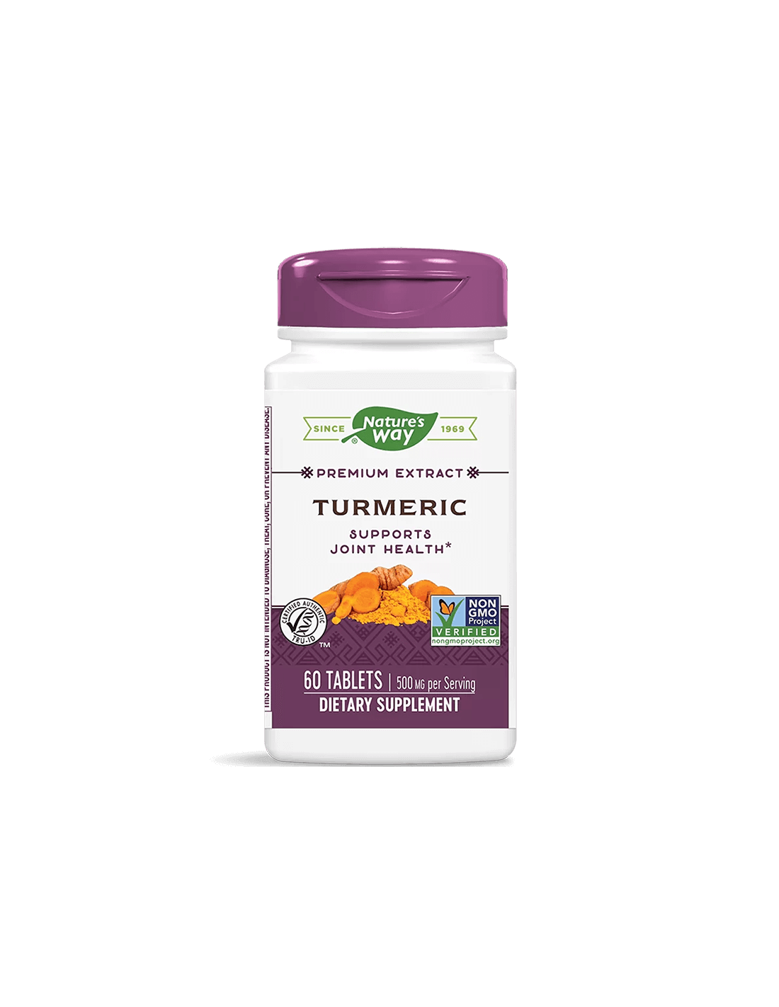 Natures Way Куркума екстракт от корен - 500 mg, 60 таблетки