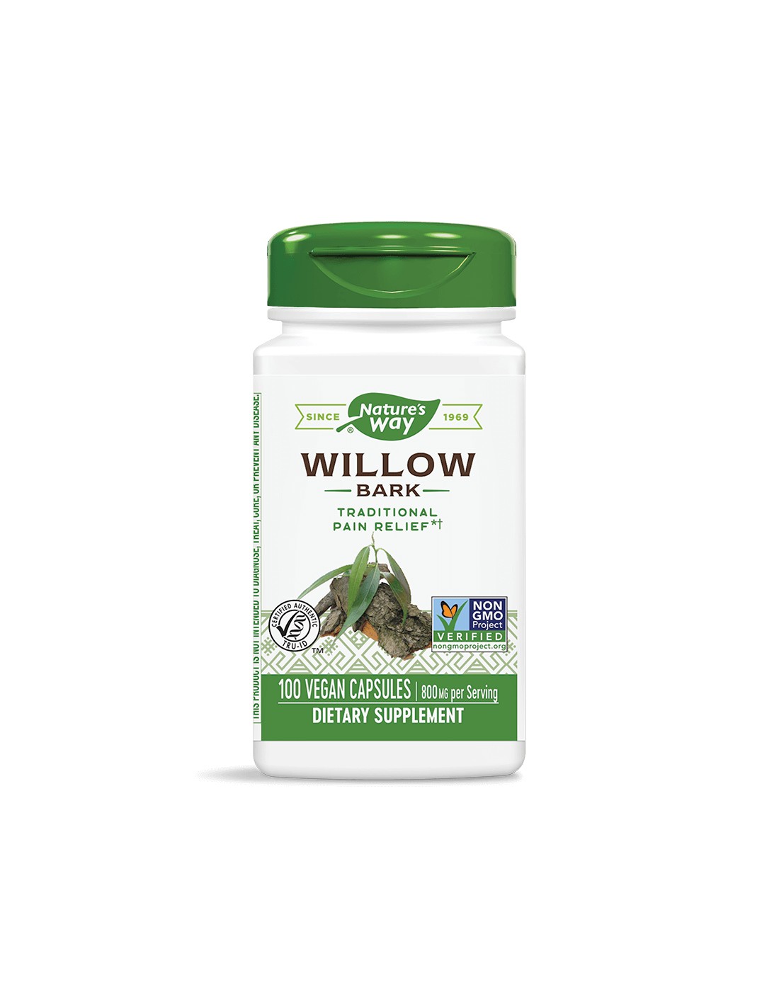 Natures Way Бяла върба (кора) 400 mg x 100 капсули