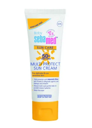 Sebamed бебе слънц. крем SPF50+75мл без парф